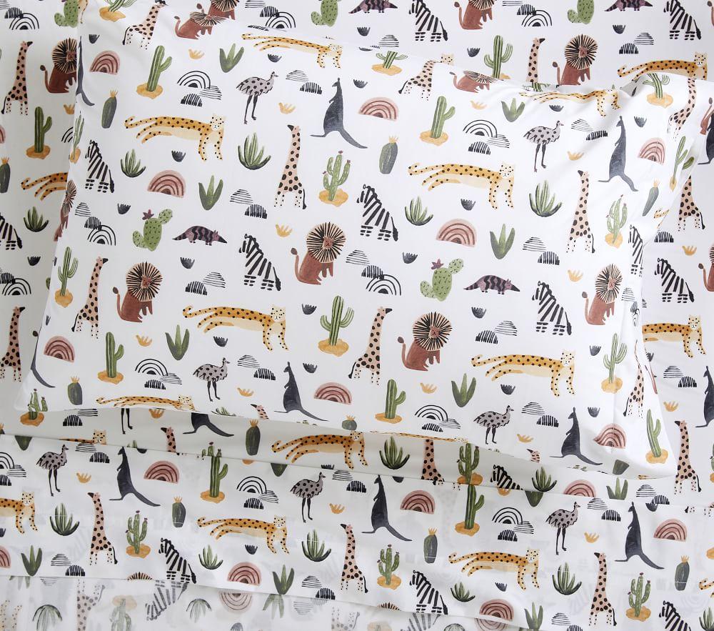 Organic Desert Friends Sheet Set